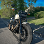 Harley-Davidson Fat Bob : chrome, peinture et moteur à nu